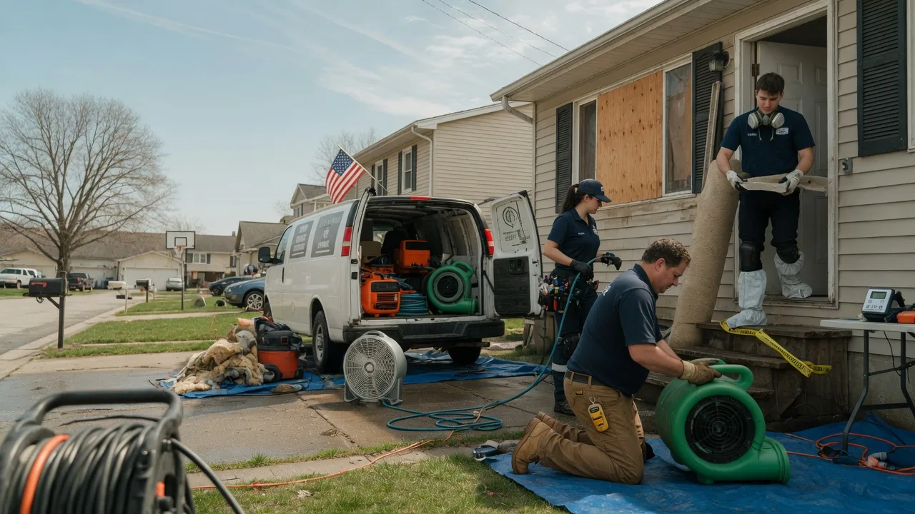 Water Damage Restoration in Effie, LA near me